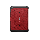UAG iPad Air 2 Folio Case - Merah,- Hitam