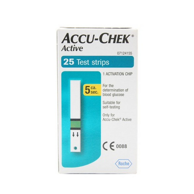 Accu-Chek Active Strip 25'S