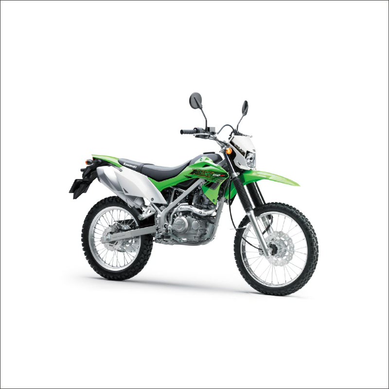 Kawasaki New Klx  150 Sepeda  Motor  Hijau detabekser 