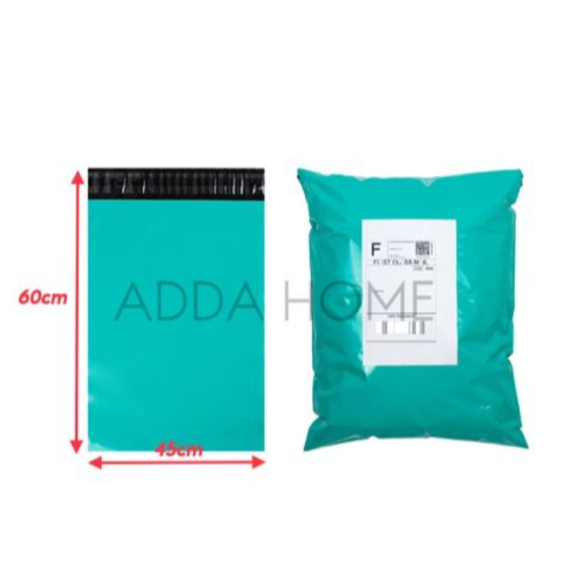 ADDA HOME Polymailer Plastik Packing Online Shop 45x60 Cm Hijau Tua (100pcs)