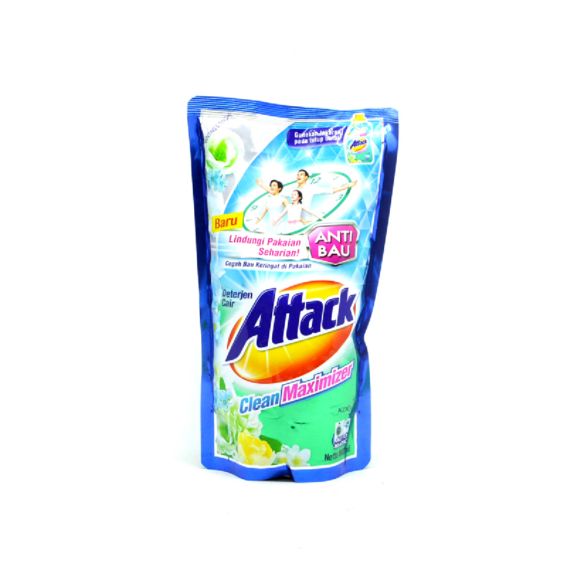 Attack Detergen Cair Clean Maximizer Pouch 800 Ml