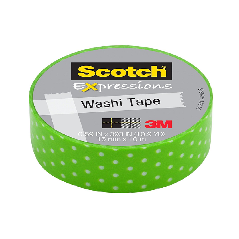 Scotch C314-P31 Expressions Washi Tape