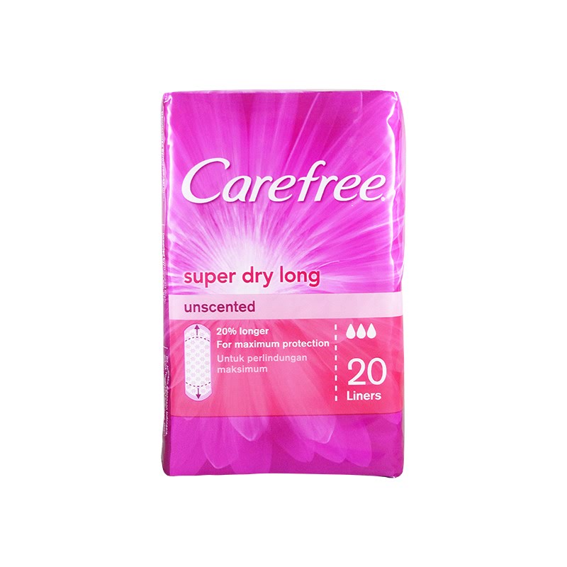 Carefree Long Unscented 20 S