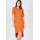 Edo Orange Zipper Dress