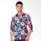 Gabriel Flower Pink Mens Kemeja Pria