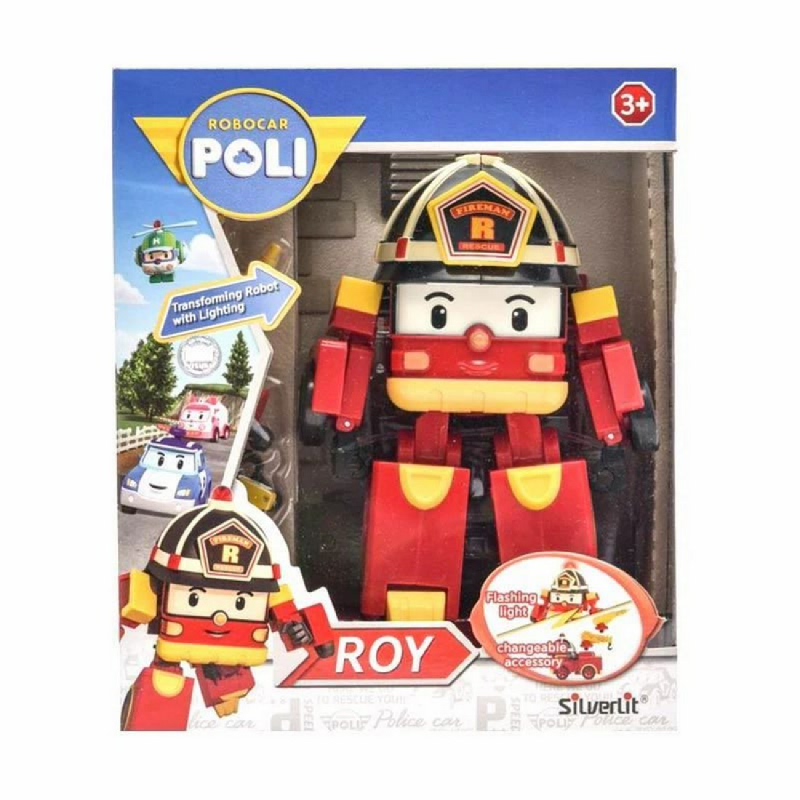 Silverlit 83093 Robocar Poli Transforming Robot with Lighting Roy | iStyle