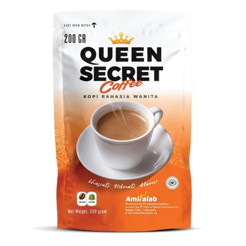 Amiralab Queen Secret Coffee Minuman Kopi Herbal Solusi Membantu Kesehatan Wanita 100 Gr Istyle 6470