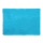 Square Blue Mint Fur Rug - Turquoise