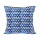 Prismatic Blue Cushion  - Biru & Putih