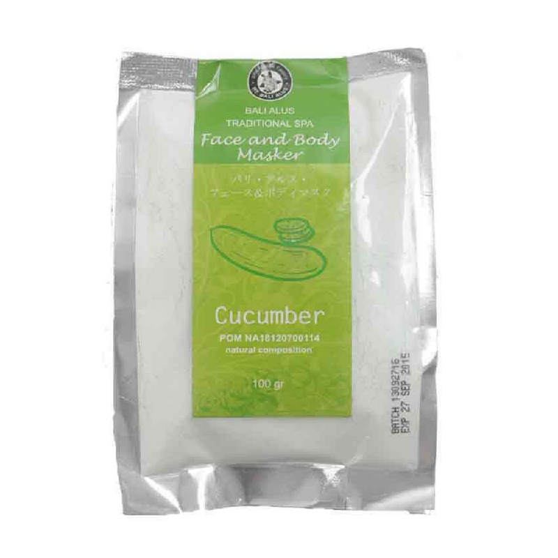 Bali Alus Face and Body Masker Cucumber - 100 gr