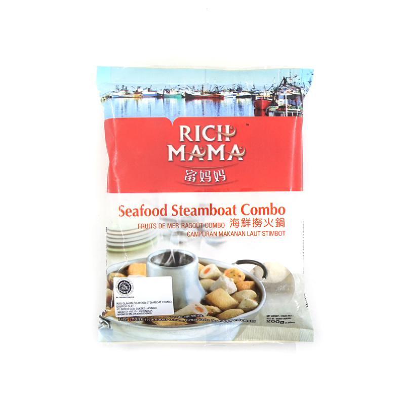 Rich Mama Seafood Steamboat Combo 200 Gr