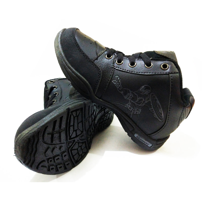 Shoes Back To School Avengers Black- Captain America Avs402