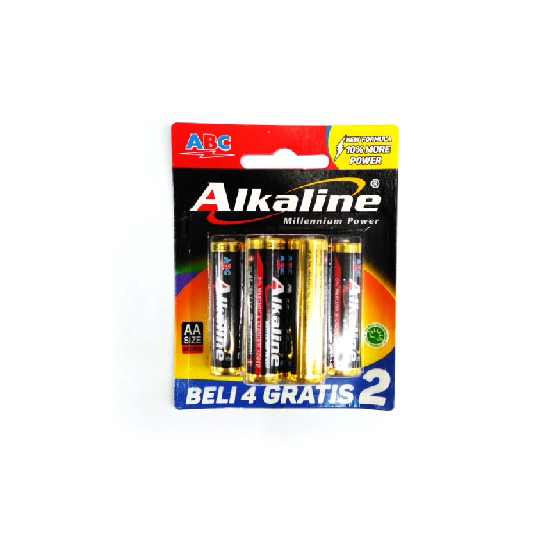 Abc Baterai Alkaline Lr-06 Mp 4B