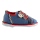 Mickey & Friend Baby Shoes With Strap Biru-Merah