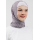 Darnisha Pashmina Plain Grey