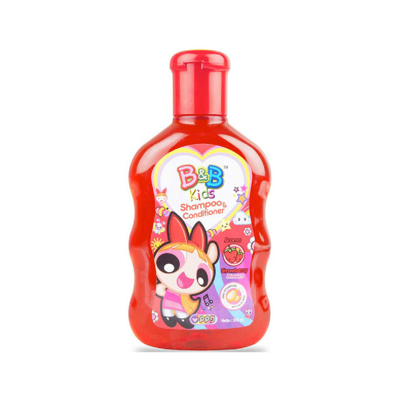 B&B Kids Sampo Strawberry 200 Ml | IStyle