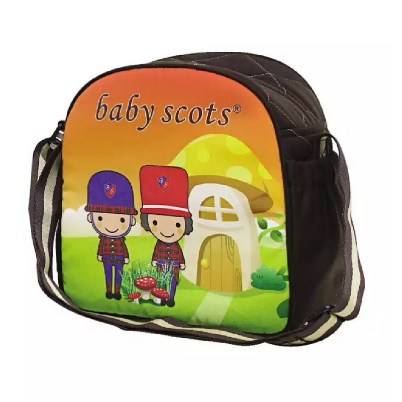 Baby Scots Simple Bag PrintBST2101 Cokelat
