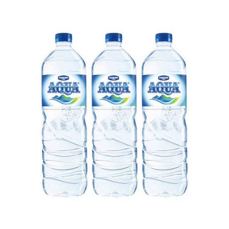 Aqua Mineral Water 1500 Ml (Buy 2 Get 1)