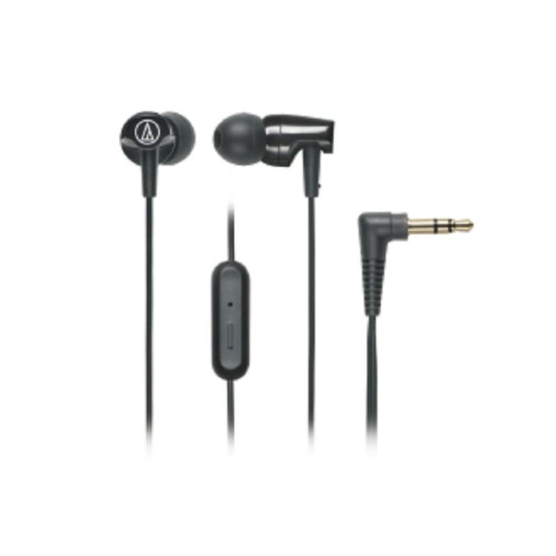 Audio-Technica Headphones with In-line Microphone&Control SonicFuel ATH-CLR100iSWH