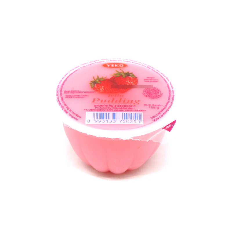 Yeko Jelly Pudding Strawberry 125G