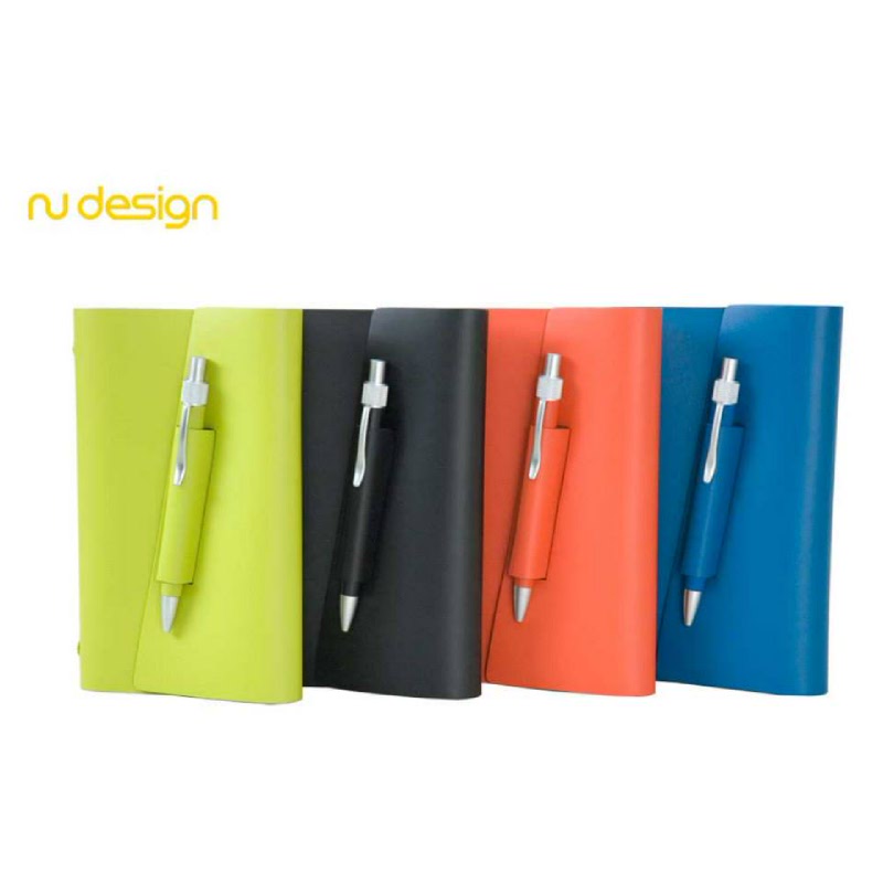 Highpoint Nudesign Agenda with Pen+inside sheet-Cobalt