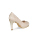 Armira Platform Heels Open Toe Shoes Light Gold