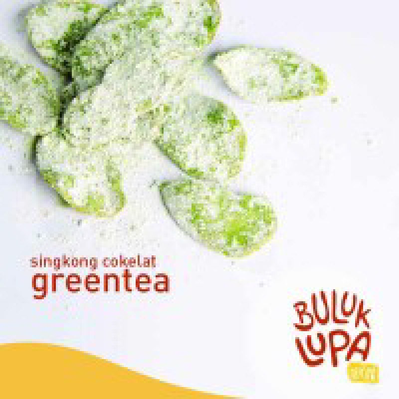 KERIPIK SINGKONG GREEN TEA BULUK LUPA (2 PCS)