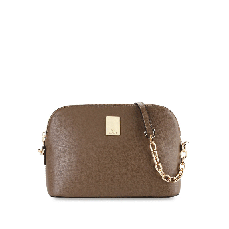 Les Catino Lavish Crossbody Taupe | iLOTTE