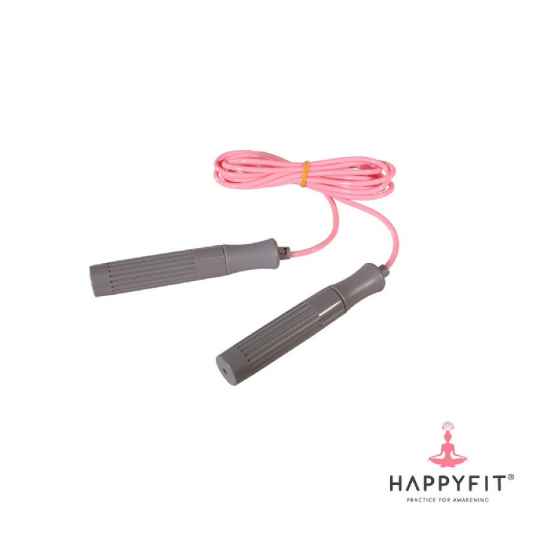 HAPPYFIT New Jump Rope Skipping Rope - Pink