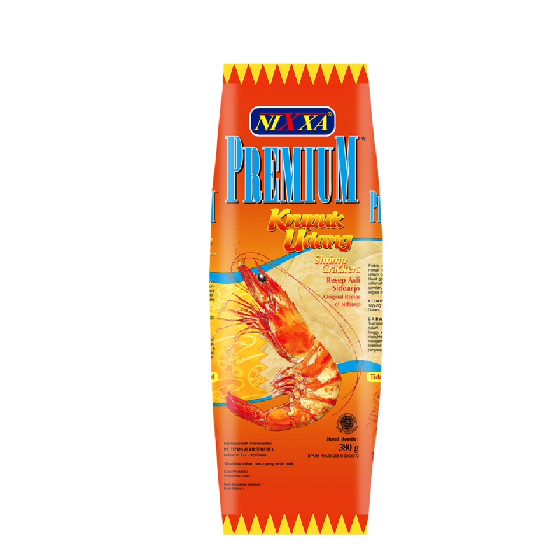 Nixxa Krp Udang Prem 380Gr  