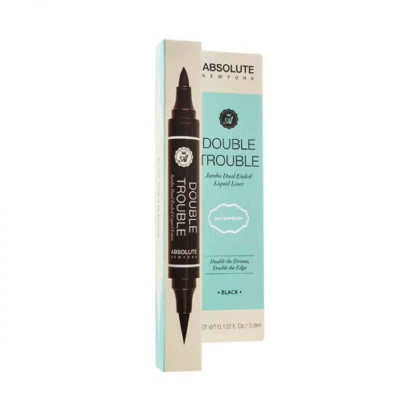 Absolute New York Liquid Liner Double Trouble Jumbo Dual Ended 