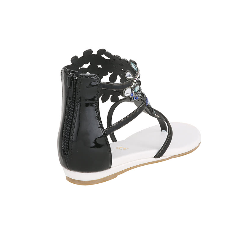 White Open Toe Shoes