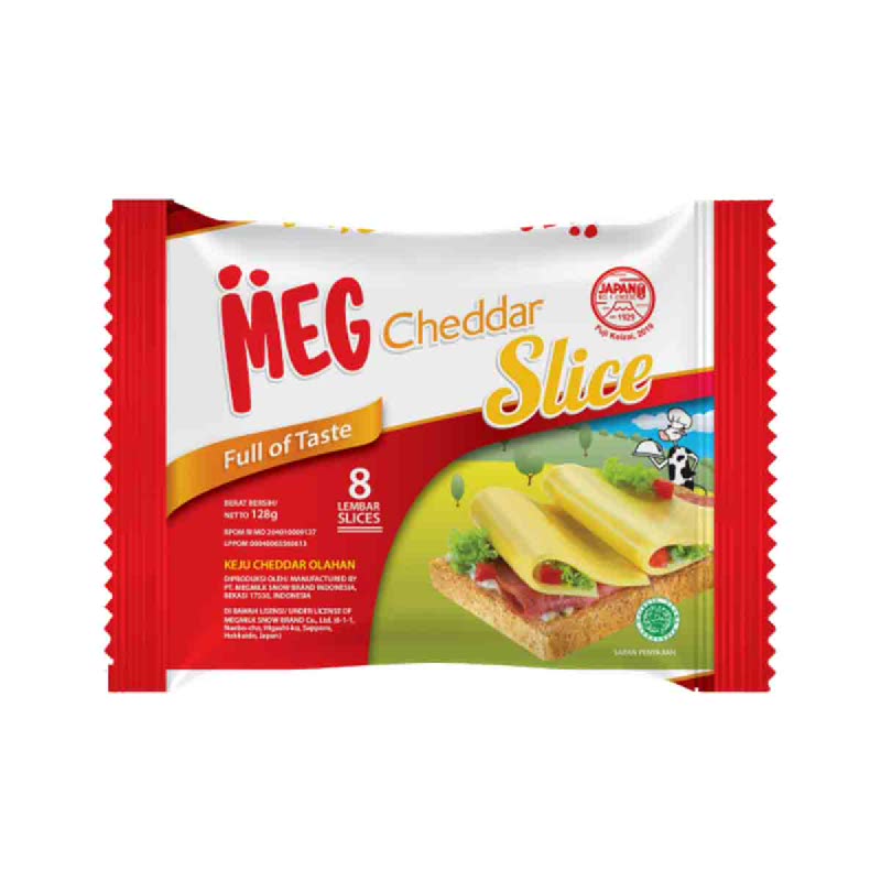 Meg Cheddar Slice 8S