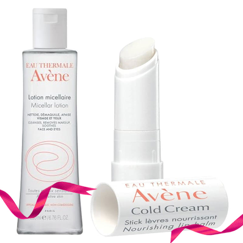 Avene Cold Cream Lip Stick 4,5 g + Avene Micellar Lotion Essential Care 200 ml