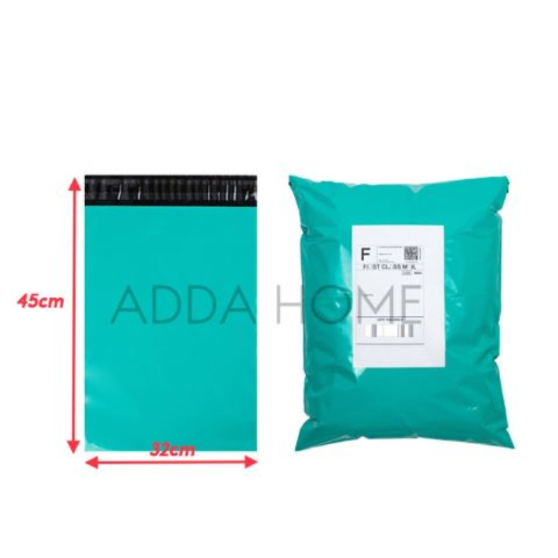 ADDA HOME Polymailer Plastik Packing Online Shop 32x45 Cm Hijau Tua (100pcs)
