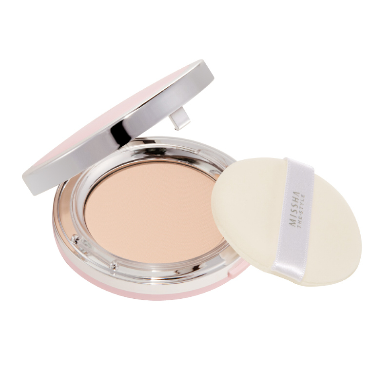 Missha The Style Fitting Wear Two-Way Cake Spf27pa++  No 23 Natural Beige