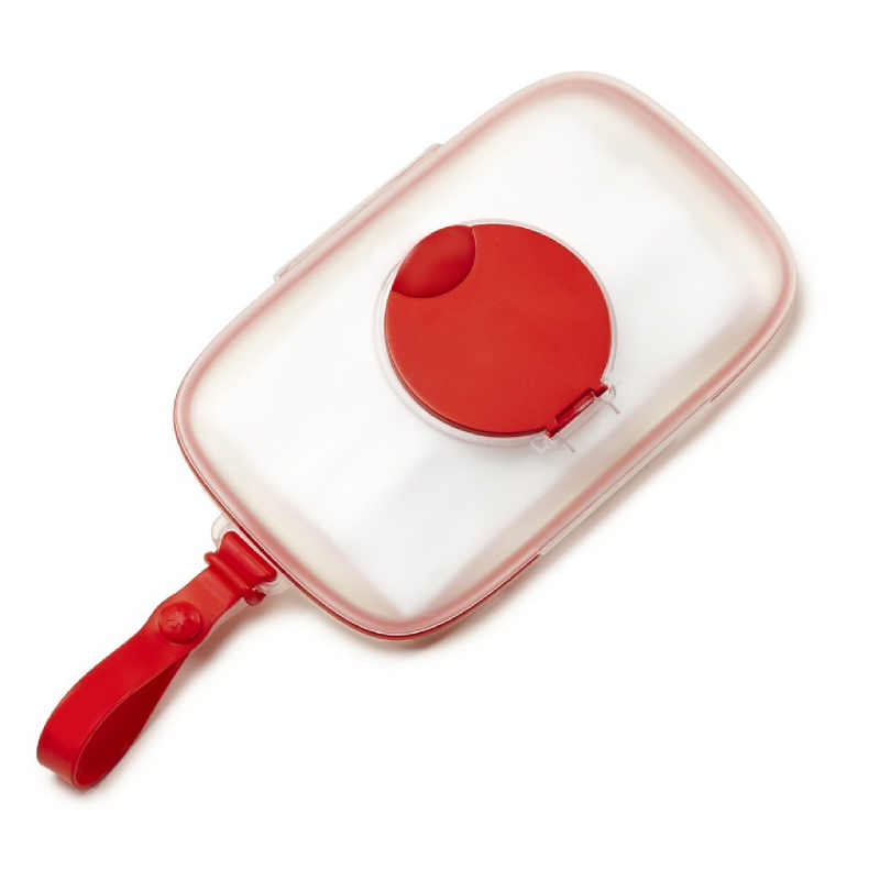 Grab & Go Perfect Seal Wipes Case - Red