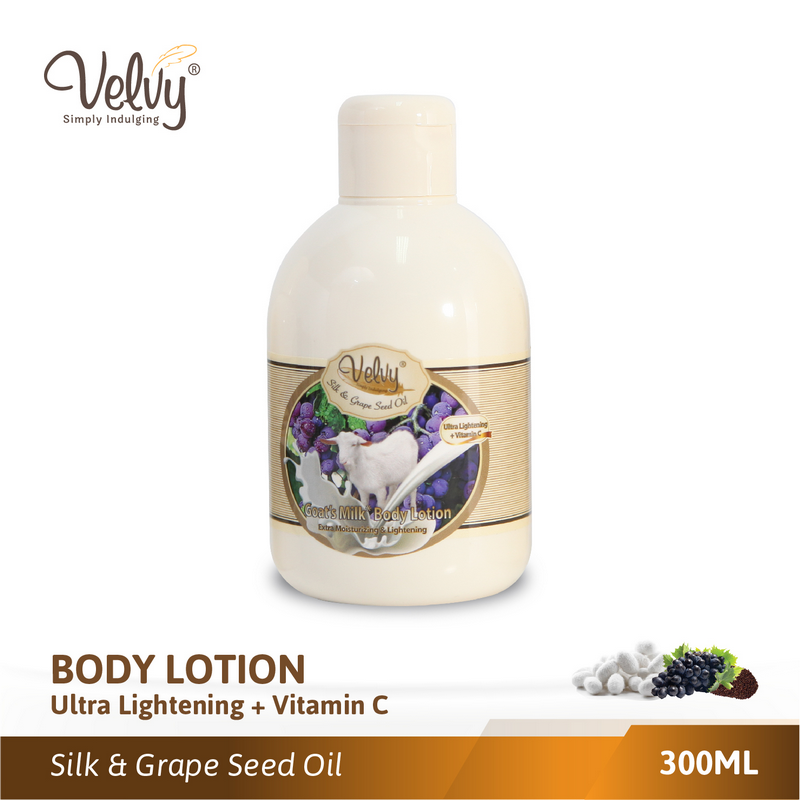 Velvy Gm Body Lotion Silk & Grape Seed Oil 300Ml