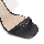 ALDO Ladies Slip On Block Heels CLARA-001 Black