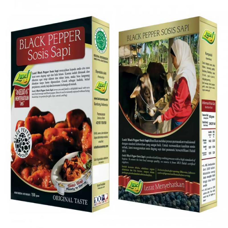 2 Black Pepper Sosis Sapi