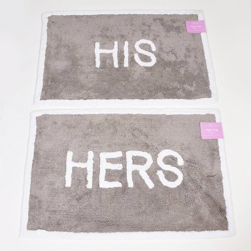 Canopy Happy Rug - His & Hers (2pc)