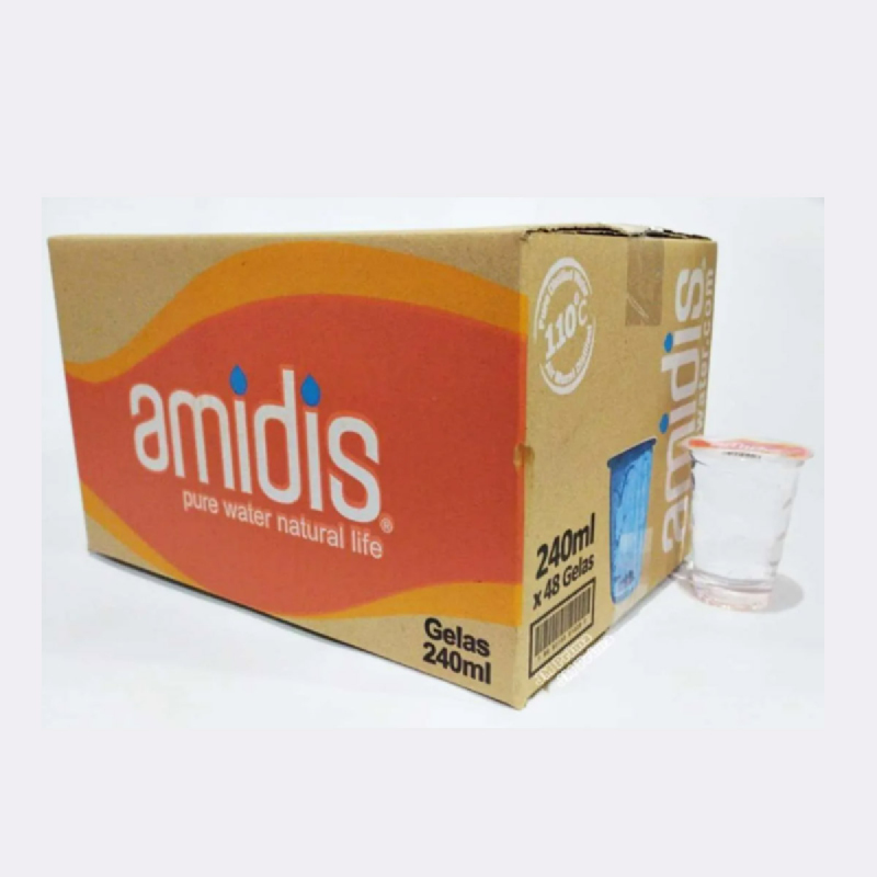 Amidis Mineral Water 48X240Ml Karton