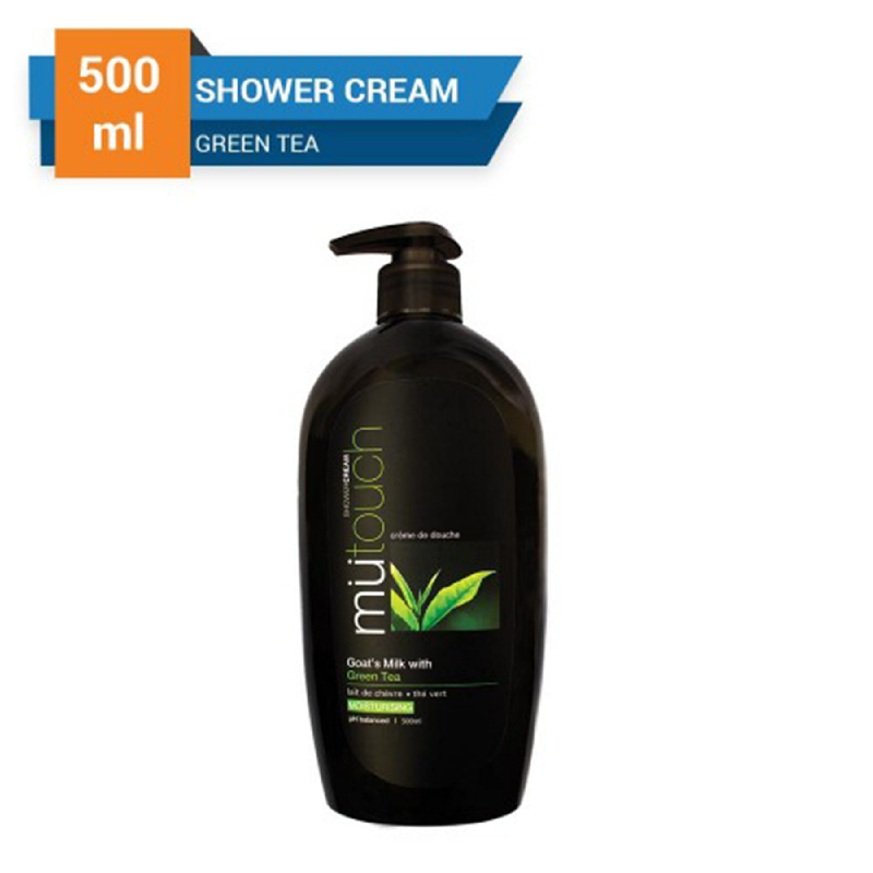 Mutouch Shower Cream Green Tea Pump 500 ml