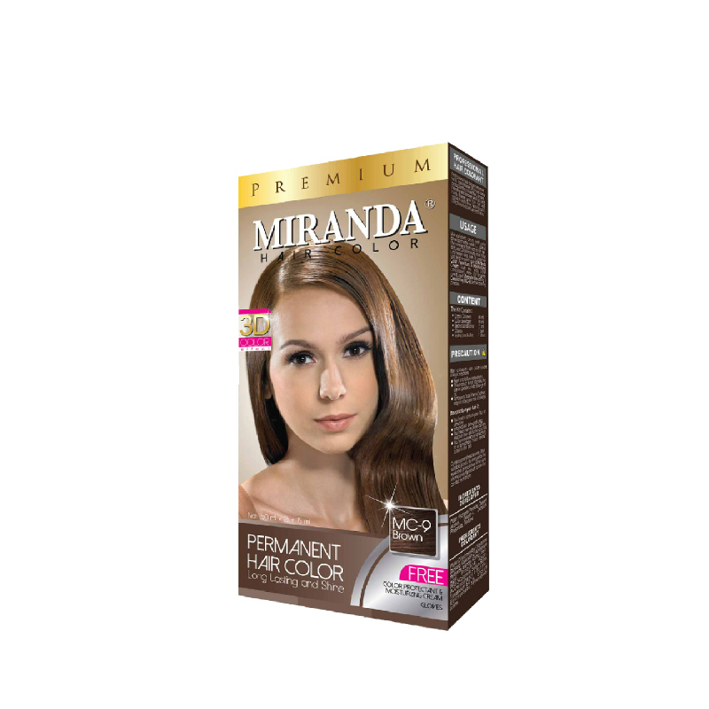 Hasil Cat Rambut Golden Brown Miranda