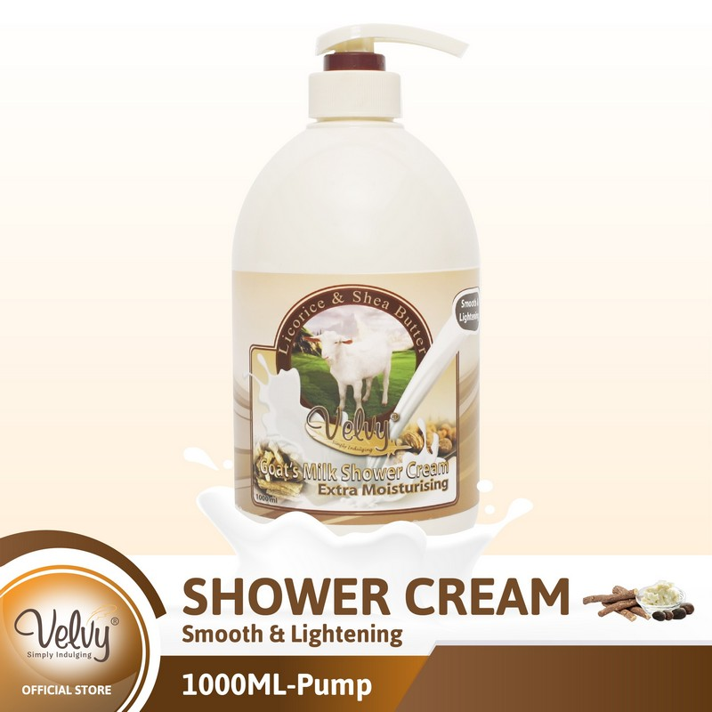 Velvy Gm Shower Cream Licorice & Shea Butter 1000 Ml