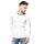 Knitwork Off White Double Cable Sweater KKM-16B