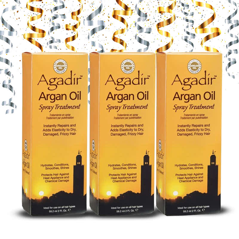 Agadir Argan Oil Spray Treatment Set 2 (Get 3Pcs)