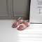 SAPPUN Year-Old's Strap Sandal Heel (5cm) - Pink Suede