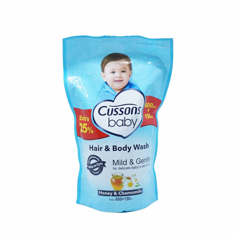 Cussons Baby Hair & Body Wash Mild & Gentle 600 Ml