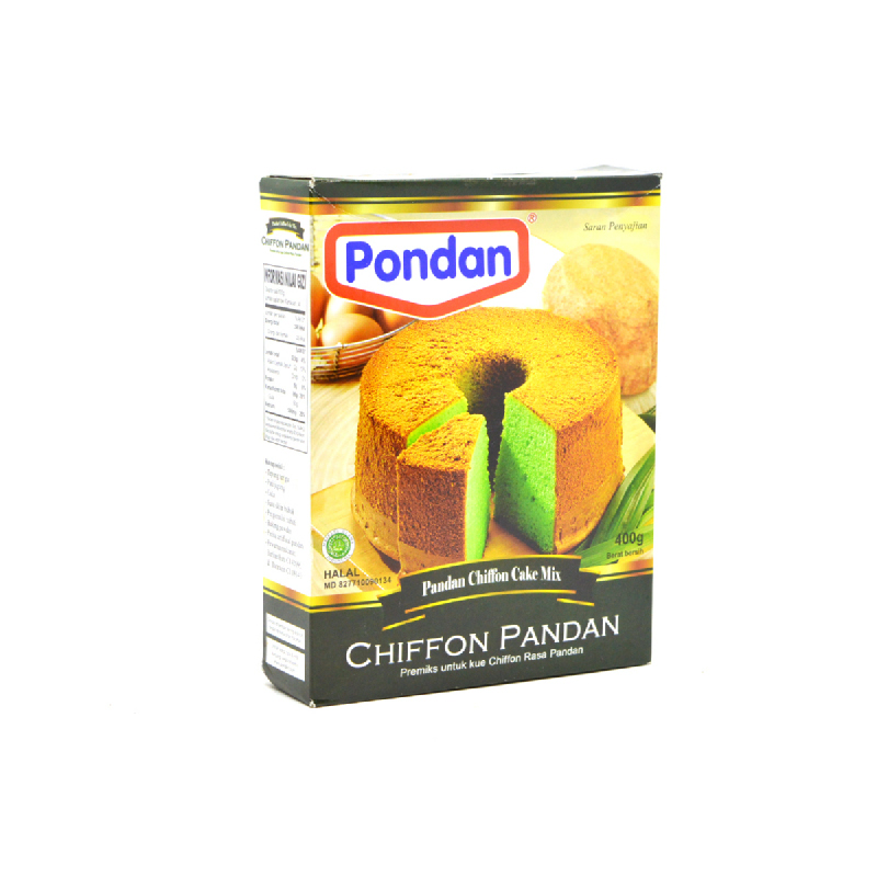 Pondan Cake Mix Chiffon Pandan 400g